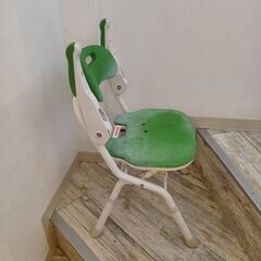 【格安】介護用シャワーチェア🚿折りたたみ・肘掛け付き ※クッション汚れありのためジャンクの画像