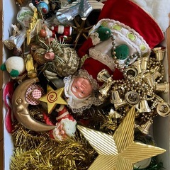 クリスマスツリー、オーナメントセットの画像