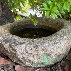 手水鉢の画像