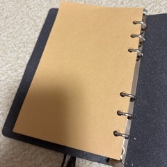 新品未使用　来年の干支　馬　手帳　6穴　の画像