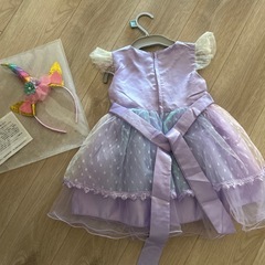 ハロウィン　コスプレ　ユニコーン　ドレス　子供の画像