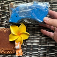 バリ猫カレンダー、プルメリア、バリ猫、コースターセット①の画像