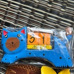 バリ猫カレンダー、プルメリア、バリ猫、コースターセット①の画像