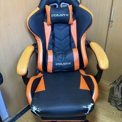 アームが壊れたゲーミングチェア 無料！の画像