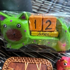 バリ猫カレンダー、プルメリア、バリ猫、コースターセット②の画像