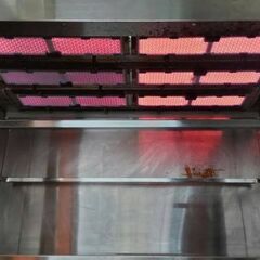 業務用 ガス赤外線グリラー ペットシリーズ RGP-46SV 上火タイプ LPG用 2005年製の画像