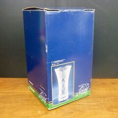 ☆Cristal d'Arques クリスタルダルク CHESNAY シェネ 花瓶 高さ27.4cm 口径15.7cm フラワーベース CD-9076421 クリスタルガラス 元箱付き 札幌市 豊平区 平岸店の画像