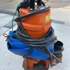 水中汚物ポンプ　SX-400 ニューダート　寺田ポンプ製作所の画像