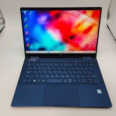 フルHD 美品★ 13.3 HP ノートPC Elite Book Dragonfly Core i5-8250U windows11 pro 16GB SSD512GB  カメラあり オフィス (C359)の画像