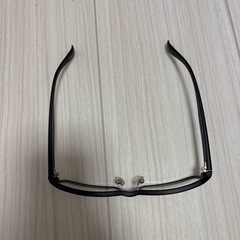 伊達メガネ　黒縁　度なしの画像