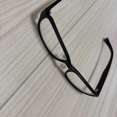 伊達メガネ　黒縁　度なしの画像