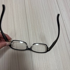 伊達メガネ　黒縁　度なしの画像