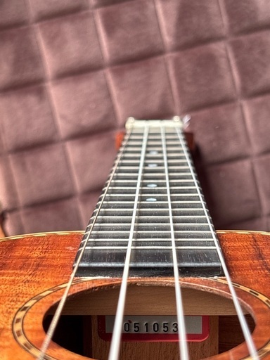 KAMAKA】カマカハードケース付属ロングネック ハーブオオタ ベルシェイプ ＨＢ-2D 本物 高級モデル KAMAKA HB-2Dロングネック　ハーブオオタ　ベルシェイプ　ＨＢ-2D