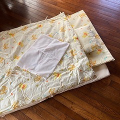 ベビー寝具セット　お昼寝布団　プーさんの画像