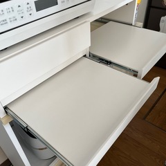レンジ台　ホワイト　　　の画像