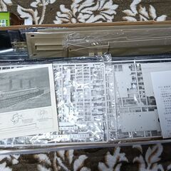 グンゼ産業提供 1/348 タイタニック  超デカい　珍品・中華プラモデルの画像