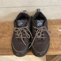 ロゴス黒 LOGOS DAY シューズの画像