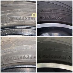 クライスラージープ JLラングラーサハラ純正ホイール付スタッドレスタイヤ4本セットの画像