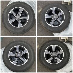 クライスラージープ JLラングラーサハラ純正ホイール付スタッドレスタイヤ4本セットの画像