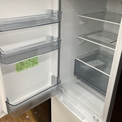 90分の無料軽トラック貸出サービス！【SHARP】2ドア冷蔵庫（SJ-D18H-W）のご紹介です!の画像