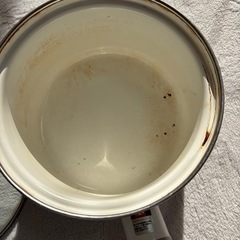 ニトリ　14cm ホーロー片手鍋の画像