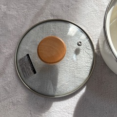 ニトリ　14cm ホーロー片手鍋の画像