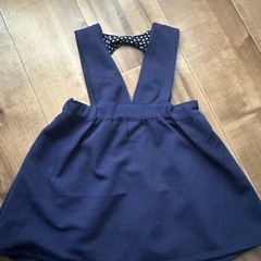 キッズ バックリボンワンピースの画像