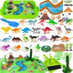 雨でも砂遊び♪お家砂遊びセット収納ボックス付きの画像