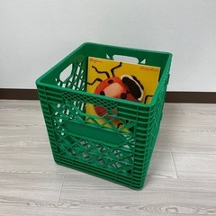 ブルーラグ ミルクレート の画像