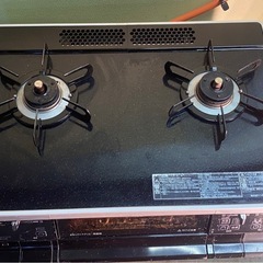 & ガステーブル　Paloma パロマ　LPガス用　IC-66WCK-R 2015年製の画像