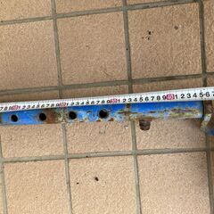 【売切御免！】785 鳥取県発 トラクター ロータリー パーツ 尾輪 セット [ 丸軸(約)40mm ] 広島 岡山 島根 兵庫 あぐり家鳥取中央店の画像