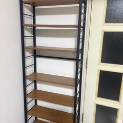 突っ張り　ラックの画像