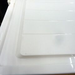 クローゼットケース 浅型 高さ23㎝ 奥行53㎝ プラケース 衣類収納 ホワイト 西岡店の画像