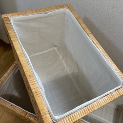 収納カゴ（3個セット）の画像