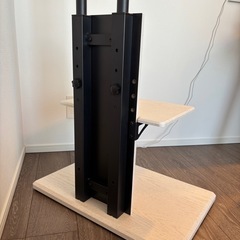 テレビスタンド　壁寄せ　高さ調節の画像