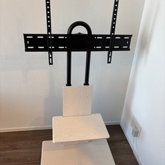 テレビスタンド　壁寄せ　高さ調節の画像