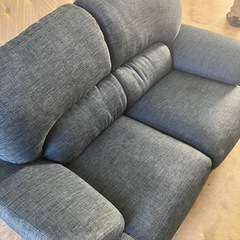 ★2人掛けソファ‼️クリーニング済みの画像