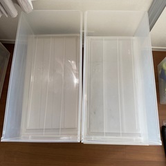 衣装ケース２個セットの画像