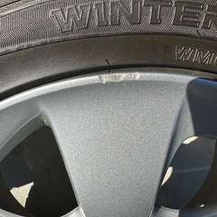 美品　30プリウス　ツーリング純正17インチアルミ　スタッドレス　セットの画像