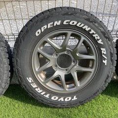 ジムニー タイヤホイール 4本セット open counrty rtの画像
