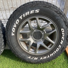ジムニー タイヤホイール 4本セット open counrty rtの画像