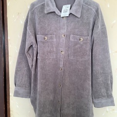 レディース　コーデュロイシャツの画像