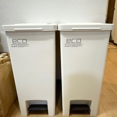 ペダル付きゴミ箱　2個セットの画像