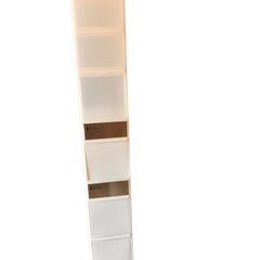 ［幅約26奥行約46高さ約169cm］ペダル式ゴミ箱 分別スイングストッカーワイド 55L　すき間収納の画像