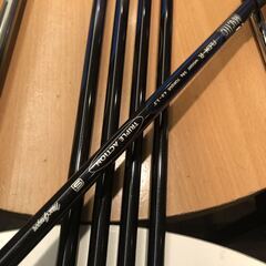 古いゴルフセットの画像