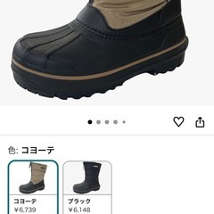 ダンロップ防寒ブーツ26〜26.5センチ使用僅かの画像