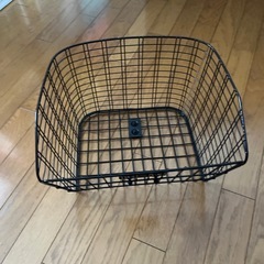 自転車前かごの画像