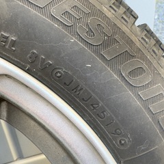 ☆ブリヂストン☆スタッドレスタイヤ☆2本セット☆155/65R14☆の画像