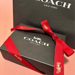 新品　COACH カスタム花装飾 三つ折り財布の画像