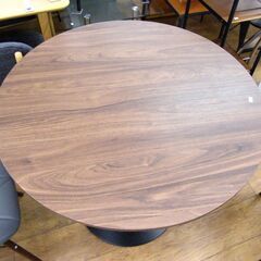 2人掛けダイニングセット 丸テーブル センターテーブル カフェテーブル 円形テーブル 丸型テーブル イス 2脚 食卓 札幌市 厚別区の画像